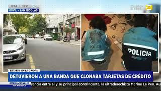 Detuvieron a una banda que clonaba tarjetas de crédito | HNT 8
