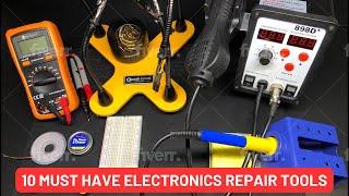 Top 10 Tools Every Electronics Repair Enthusiast Must Have!