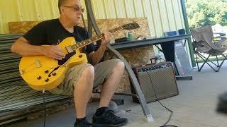 Jim Jewell w '74 ES 150DC and '65 Princeton Reverb
