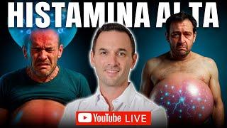 La HISTAMINA ALTA afecta tu Cerebro, Intestino, estómago y más (aprende a corregirlo)