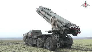 BM-30 Smerch in Action