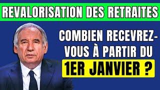 🟢REVALORISATION DES RETRAITES 2025 : COMBIEN RECEVREZ-VOUS À PARTIR DU 1ER JANVIER ?  DÉTAILS !