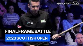 INTENSE LAST FRAME!  | Mark Selby vs Matthew Selt | 2023 Scottish Open Highlights