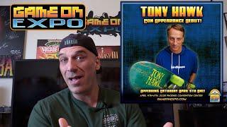 Tony Hawk's 1st Con Appearance at the Game On Expo