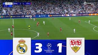 Real Madrid contre VfB Stuttgart [3-1] | Champions League 24/25 | Résumé de Match !