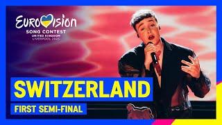 Remo Forrer - Watergun (LIVE) | Switzerland  | First Semi-Final | Eurovision 2023