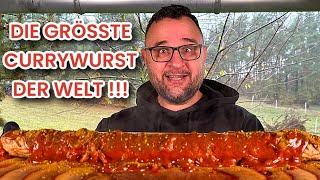 DIE GRÖSSTE CURRYWURST DER WELT !!! VOM GRILL --- Klaus grillt