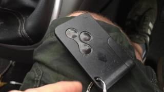 CARD NOT DETECTED  free and quick fix on Renault Scenic range.