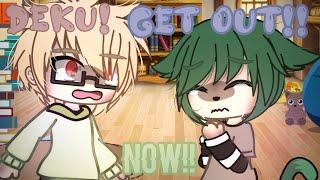 «Deku! Get out!! Now!!» BkDk|| Pet Deku AU|| Neko Deku ||Angst??|| Read Description ︎