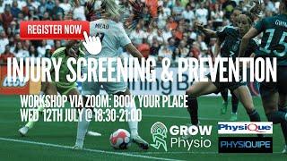 Athlete Screening & Injury Prevention Webinar