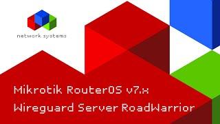 Mikrotik WireGuard RoadWarrior Windows 10