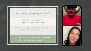 Fresh Starts Registry Live with Kristin Micalizzi