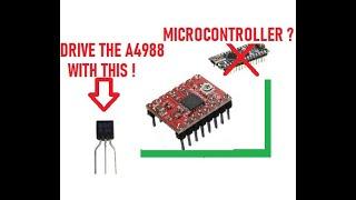 Drive A4988 PWM with basic transistors