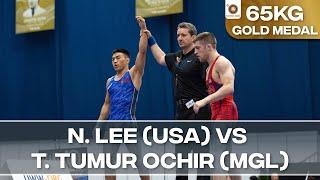 Gold Medal • FS 65Kg • Nicholas Boone LEE (USA) vs. Tulga TUMUR OCHIR (MGL)