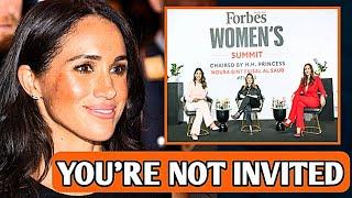 Frustrated Meghan drag off stage by security from getting on the Forbes women Summit 2024 stage