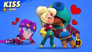 CHARLIE KISS LEON  BRAWL STARS FUNNY POSE