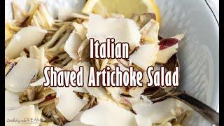 Italian Shaved Artichoke Salad