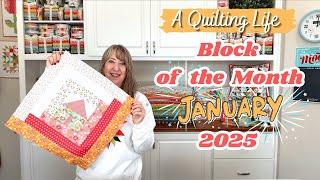 Quilt Block of the Month: January 2025 | A Quilting Life