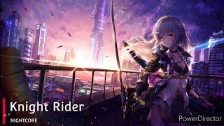 NIGHTCORE | Knight Rider - Alfons, Arc North [Lyrics]