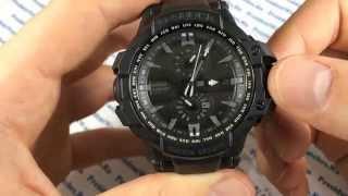 Как настроить часы Casio G-SHOCK GW-A1000FC-1A - Инструкция от Watch-Forum.RU