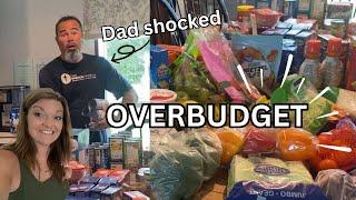 Mom of 11 Grocery Haul, OVERBUDGET! | Large Family Vlog