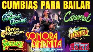 SONORA DINAMITA, LOS ANGELES DE CHARLY vs LOS ANGELES AZULES -  CUMBIAS MIX PARA BAILAR 2024