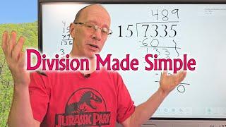 Long Division Made Simple with BIG Numbers!