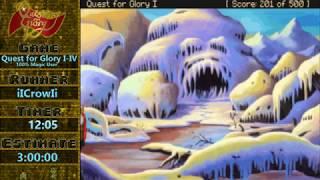 Questing for Glory - Quest for Glory I-IV 100% Magic User by iICrowIi