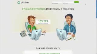 Plibber.Узнай как заработать в социальных сетях