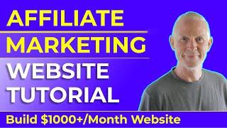 Create an Affiliate Marketing Website \ For Beginners / Full Step by Step Course - 2022