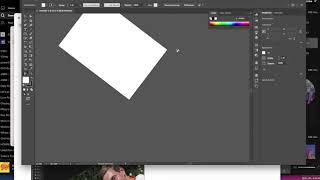 Fix or reset rotated canvas on Illustrator: photoshop