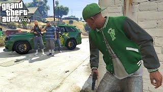 FRANKLIN STEALS BACK TRACKHAWK FROM GANG IN GTA 5!!! (GTA 5 Mods)