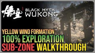 Yellow Wind Formation 100% Walkthrough Black Myth Wukong – All Collectibles