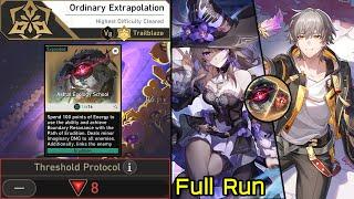 The Herta & Remembrance MC with Useless Scholar Full Run | Ordinary Protocol 8 Divergent Universe