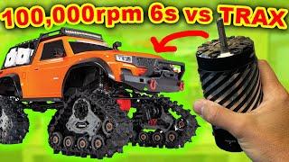 Tracks VS too much POWER  **total destruction**