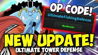 New Update & OP Code! | Ultimate Tower Defense!