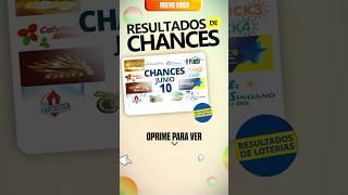 Resultado Chances del 10 de Junio 2025 #shorts #resultado #chance #chancescolombia #resultados