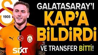 Galatasaray Davide Calabria'yı KAP'tı! VE TRANSFER BİTTİ...