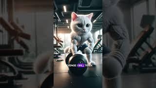 Elephant fighting with cat #goviral #animals #revenge #wildlife #cat #cute #usa #shorts #elephant