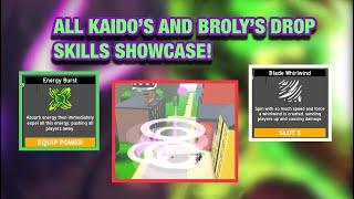 [NEW!] All New Boss Skill Drops Showcase in Anime Fighting Simulator! (Kaido And Broly)