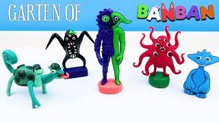 НОВЫЕ БОССЫ Garten of Banban 3  Таматаки и Jester новый БАНБАН. Фигурки из пластилина ▶ Лепка ОК