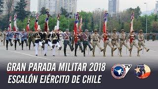 Escalón Ejército, Gran Parara Militar Chile 2018. Fidaegroup TV 8 de 9 / Chilean Military Parade