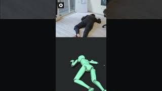 LYING DOWN motion capture | #rokoko #tutorial