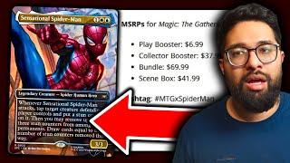 The Problem With Rising The Prices Of Universes Beyond - Spiderman Spoilers & MSRP | MTG Discussion