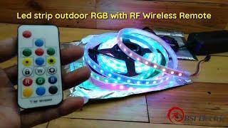 Led Strip RGB with RF Wireless Remote Control