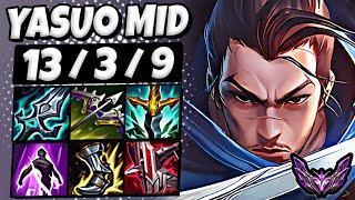 Yasuo vs Orianna [ MID ] Lol Korea Master Patch 25.12