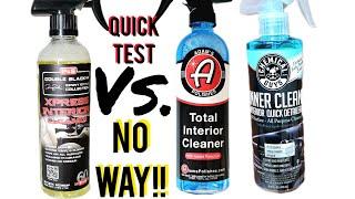 P & S Double Black Xpress Interior Cleaner Vs. Adam's Polishes and Chemical Guys Compareison Review