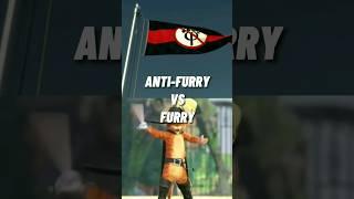 Anti-Furry VS Furry #fyp #short #shorts #anti #memes #fursuit #furryfandom #furry #pusssinboots #sky