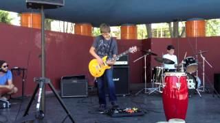 Alex Korn (12) played lead guitar on "Tales of Brave Ulysses" by Cream w/ School of Rock West LA