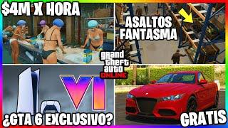 Nueva ACTUALIZACION! EPICA SEMANA! ASALTOS FANTASMA! $4M x HORA! GTA 6 EXCLUSIVO? & Más GTA Online